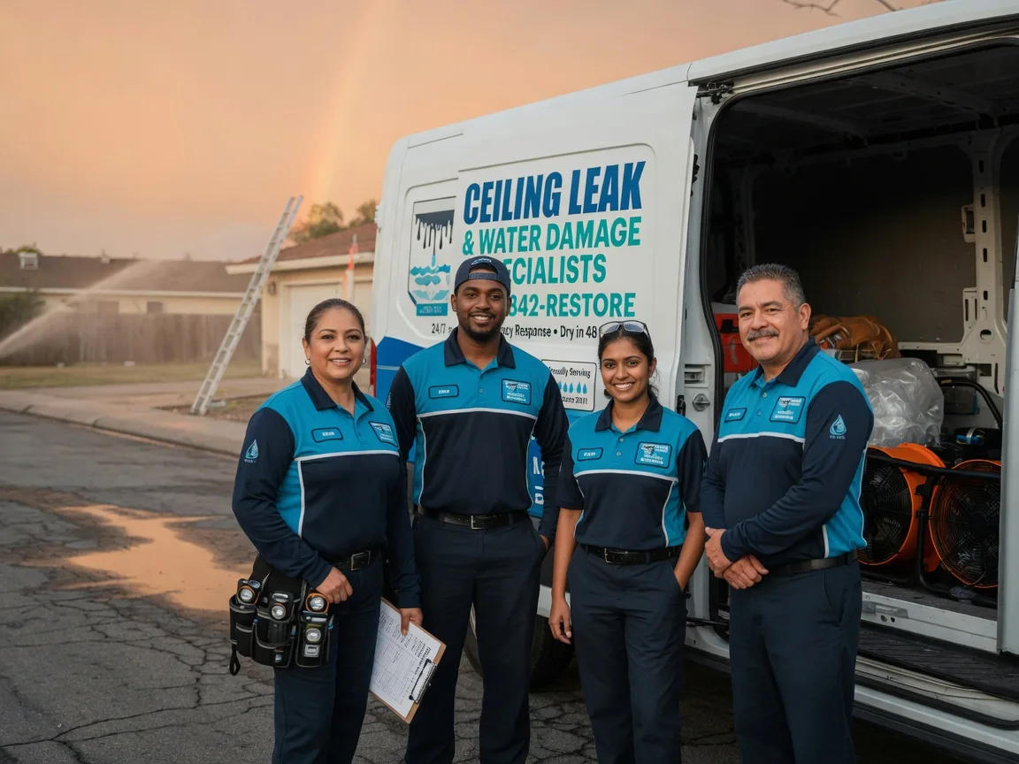 Ceiling Leak Cleanup company in Paradise, PA