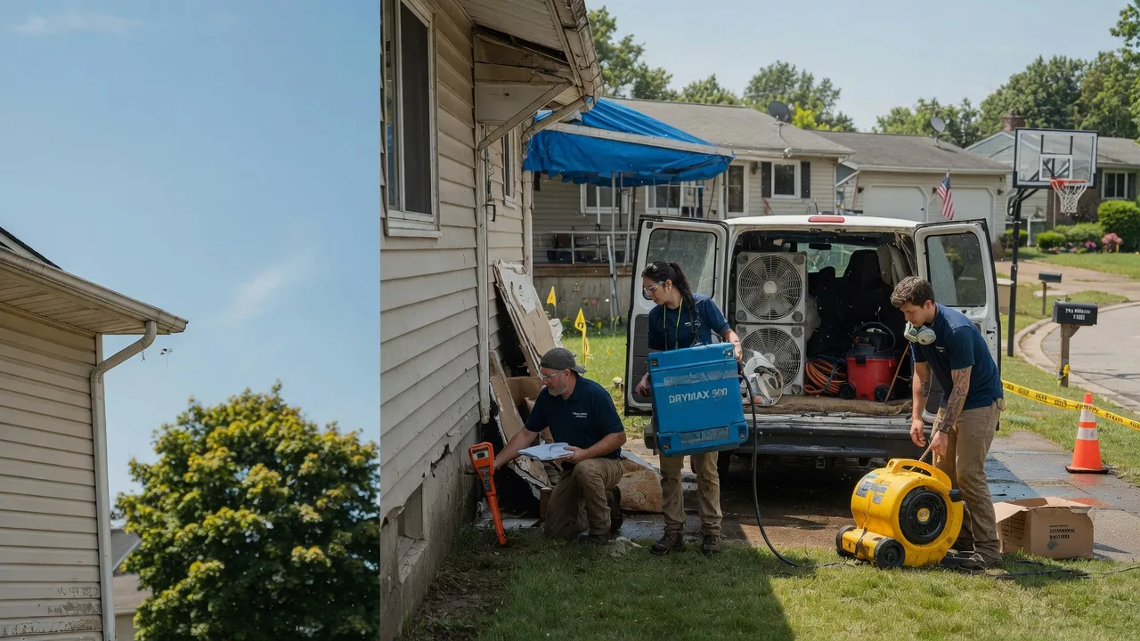 Ceiling Leak Cleanup in Paradise, PA near me
